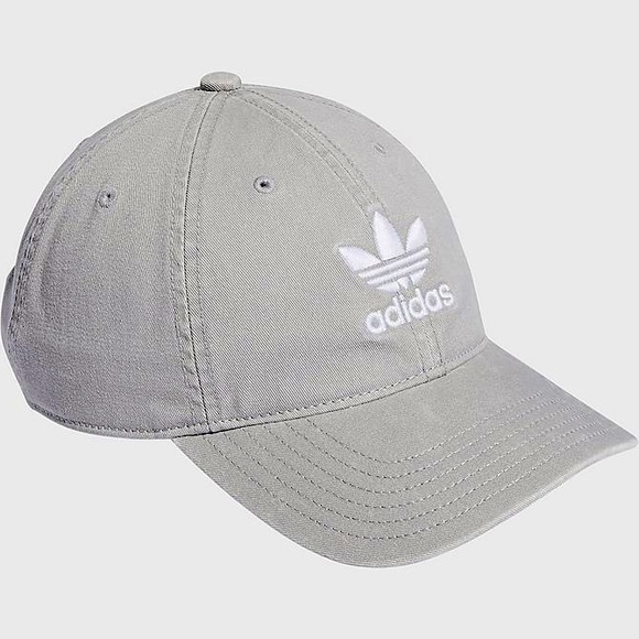 ADIDAS ORIGINAL GRAY BASEBALL CAP HAT - Picture 2 of 5